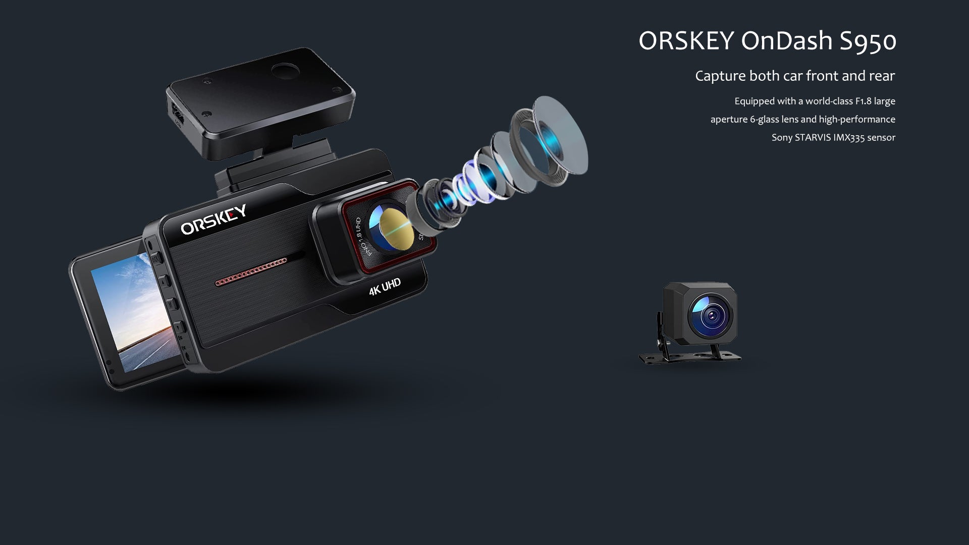 Checking out my new DashCam Orskey S680 short version 
