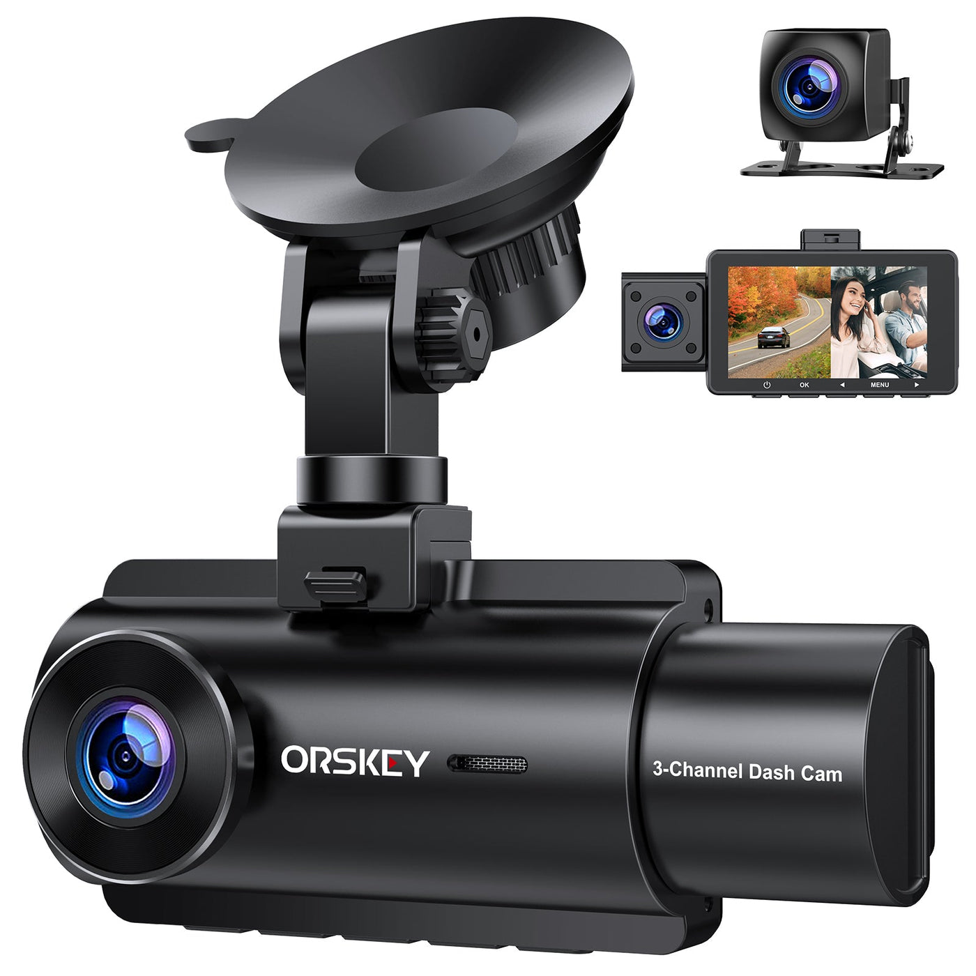 ORSKEY 1080P Dash Cam S680g 